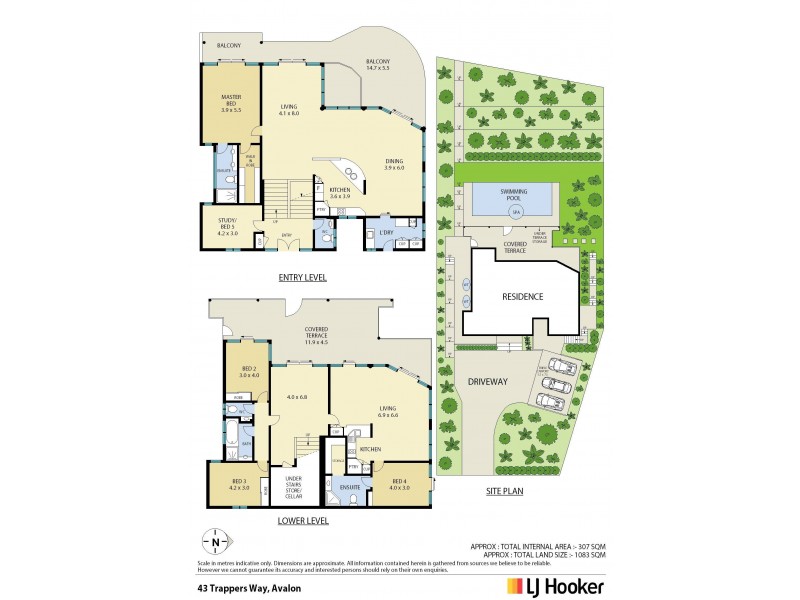 43 Trappers Way, Avalon Beach NSW 2107 Floorplan