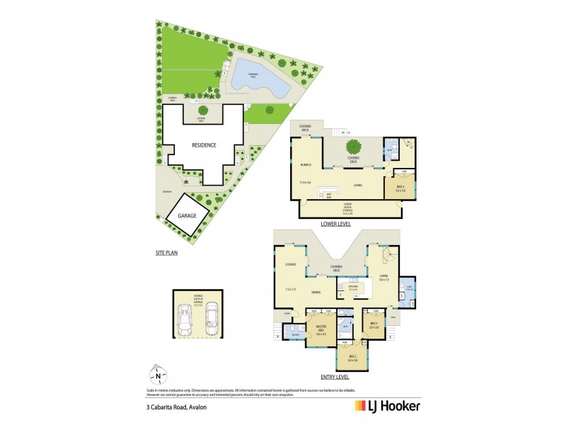 3 Cabarita Road, Avalon Beach NSW 2107 Floorplan