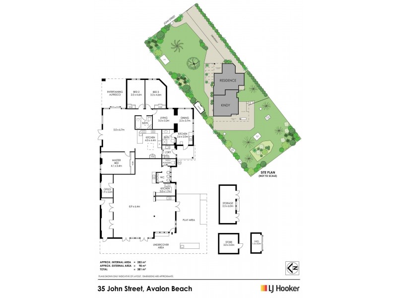 35 John Street, Avalon Beach NSW 2107 Floorplan