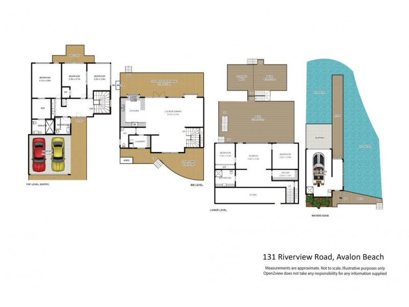 131 Riverview Road, Avalon Beach NSW 2107 Floorplan