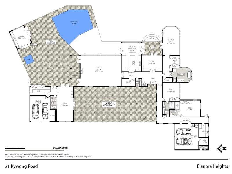 21 Kywong Road, Elanora Heights NSW 2101 Floorplan
