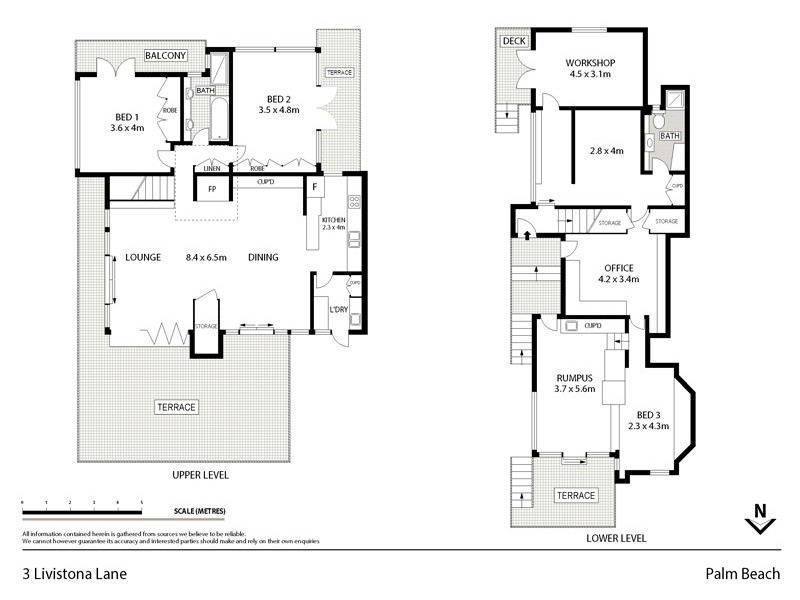 3 Livistona Lane, Palm Beach NSW 2108 Floorplan