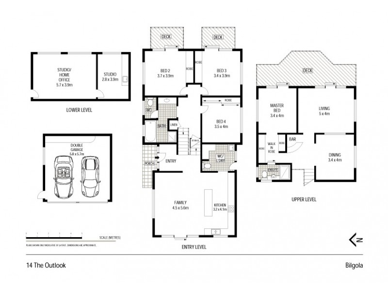 14 The Outlook, Bilgola NSW 2107 Floorplan