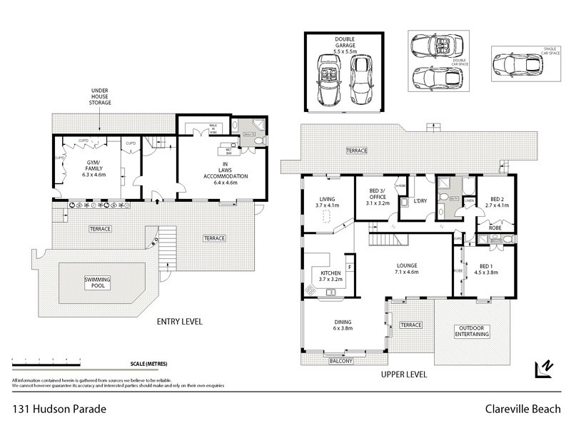131 Hudson Parade, Avalon Beach NSW 2107 Floorplan