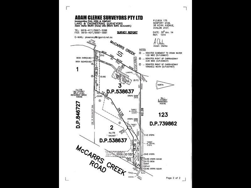 174 – 178 McCarrs Creek Road, Church Point NSW 2105