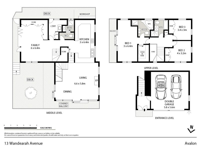 13 Wandearah Avenue, Avalon NSW 2107 Floorplan