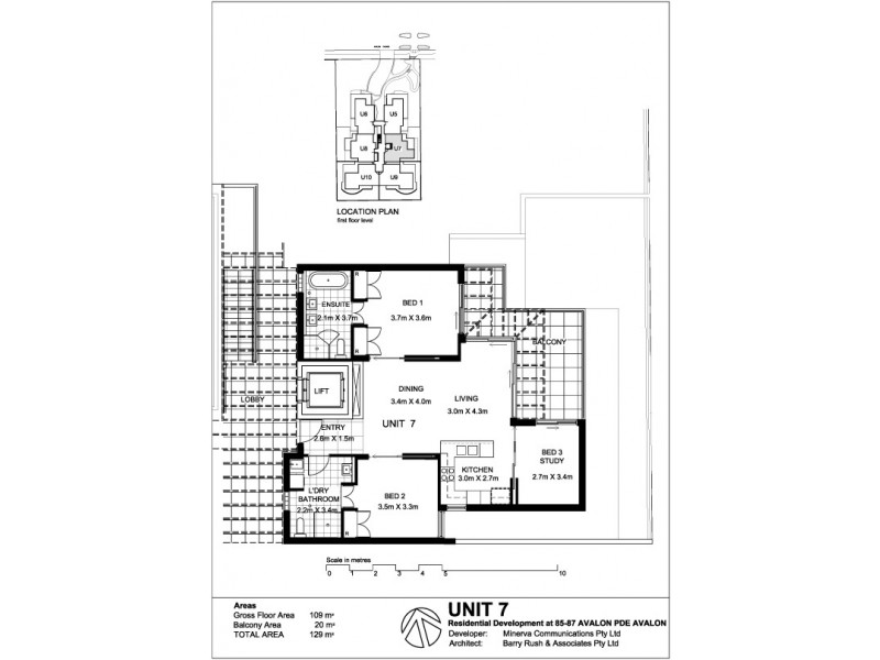 Residence 7/85-87 Avalon Parade, Avalon NSW 2107 Floorplan