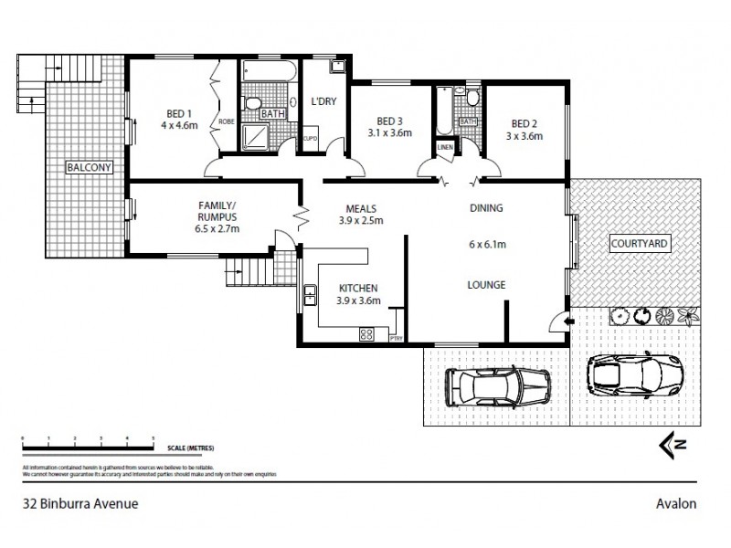 32 Binburra Avenue, Avalon NSW 2107 Floorplan