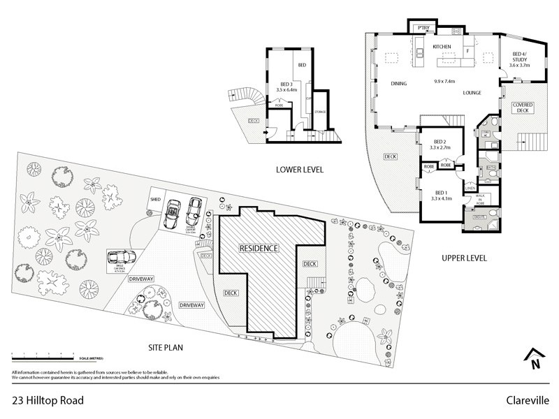23 Hilltop Road, Avalon NSW 2107 Floorplan