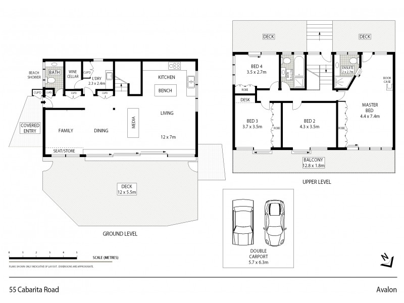 55 Cabarita Road, Avalon Beach NSW 2107 Floorplan