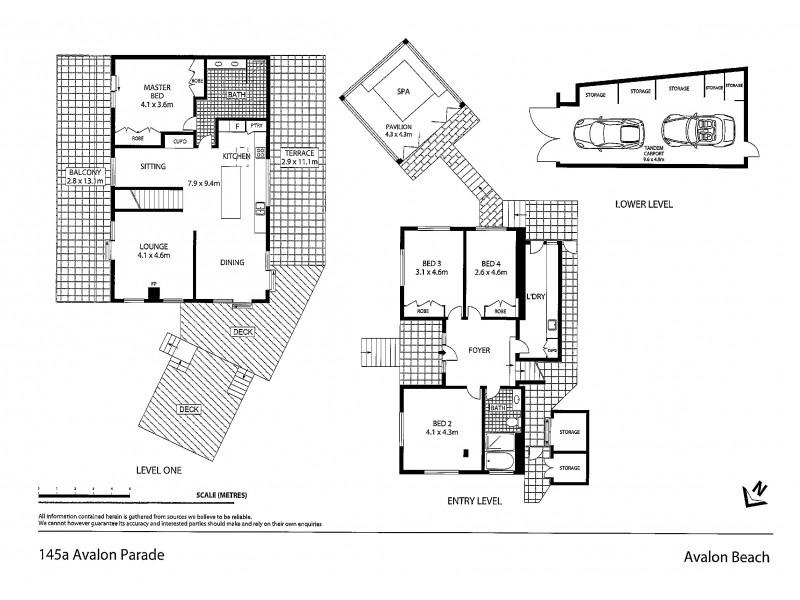 145a Avalon Parade, Avalon Beach NSW 2107 Floorplan