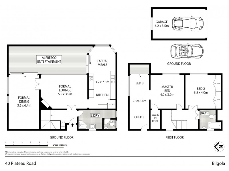 40 Plateau Road, Bilgola NSW 2107 Floorplan