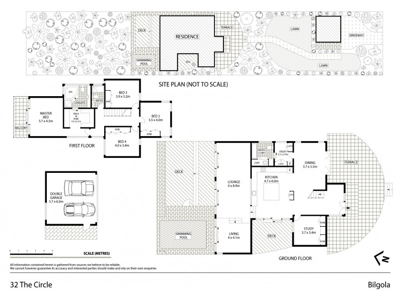 32 The Circle, Bilgola NSW 2107 Floorplan