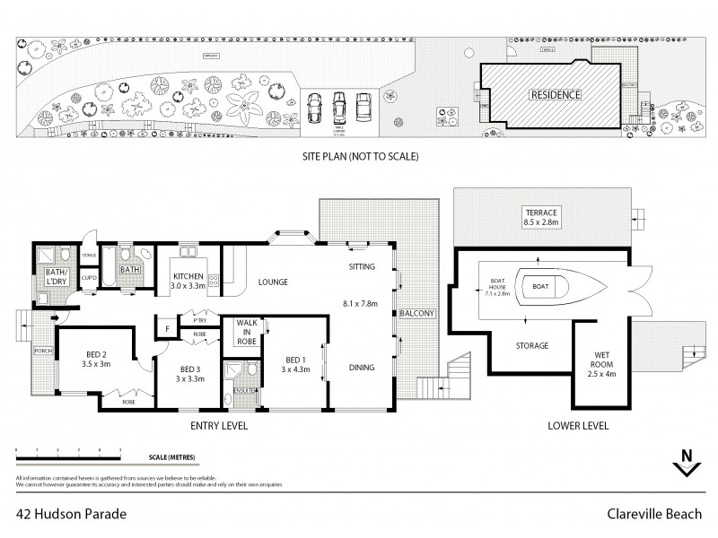 42 Hudson Parade, Avalon Beach NSW 2107 Floorplan