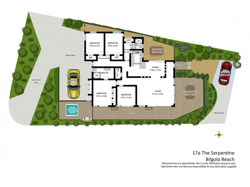 17A The Serpentine, Bilgola NSW 2107 Floorplan