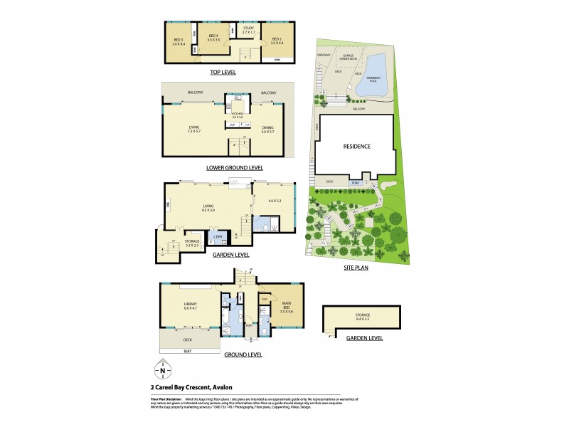 2 Careel Bay Crescent, Avalon NSW 2107 Floorplan