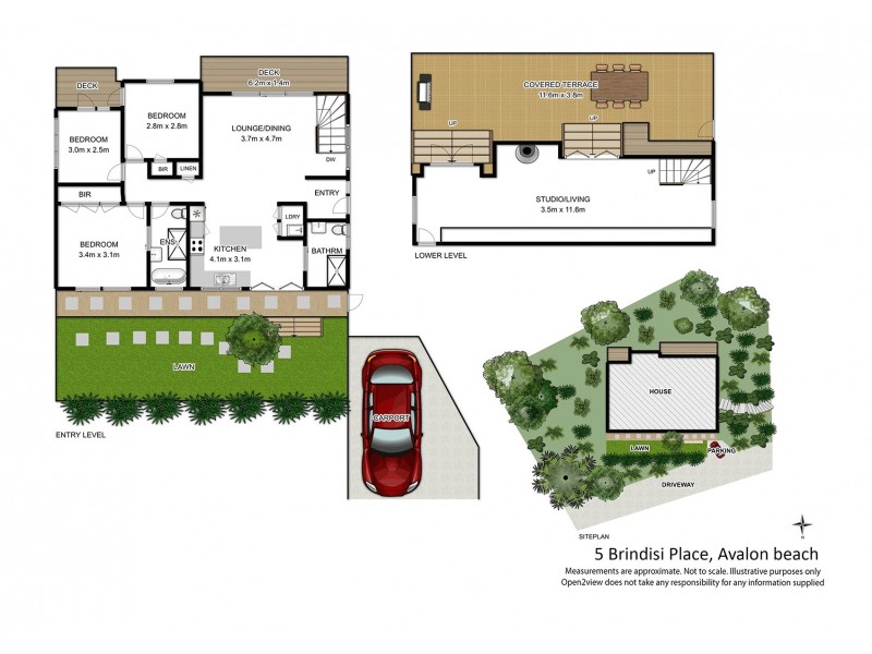 5 Brindisi Place, Avalon Beach NSW 2107 Floorplan