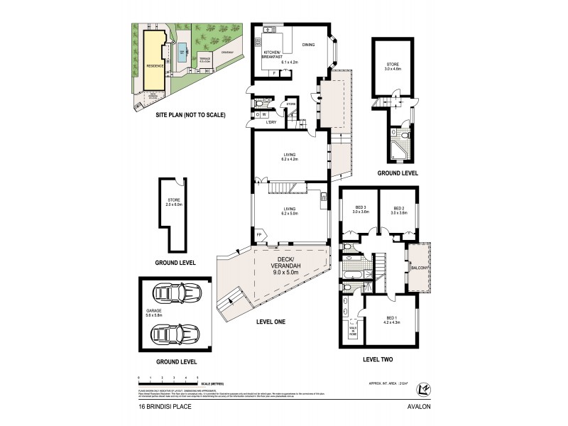 16 Brindisi Place, Avalon Beach NSW 2107 Floorplan