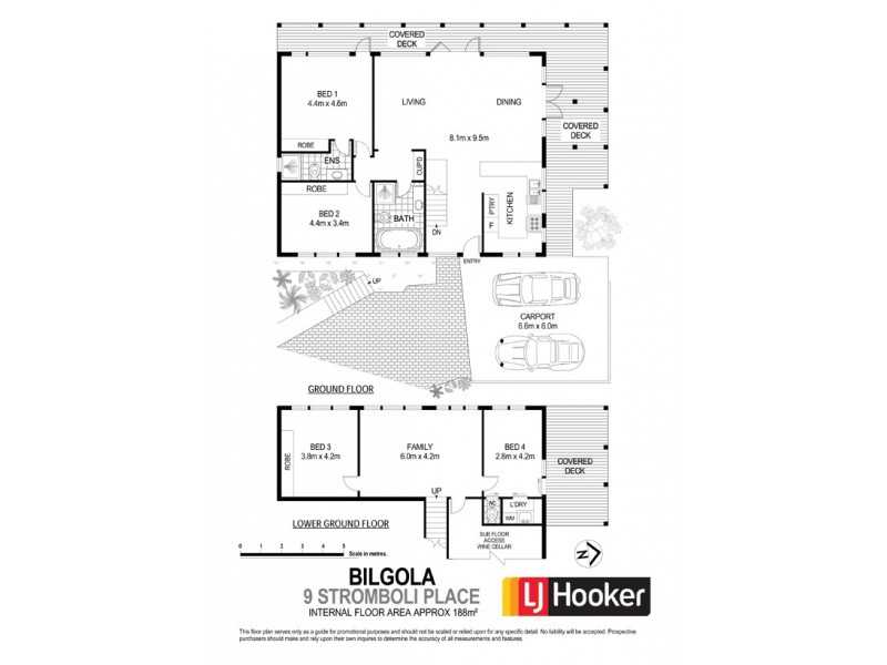 9 Stromboli Place, Bilgola NSW 2107 Floorplan