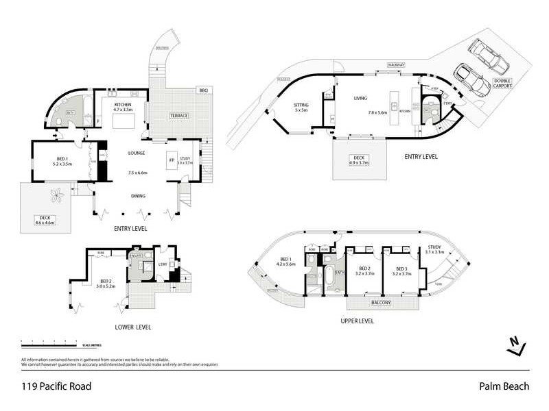 119 Pacific Road, Palm Beach NSW 2108 Floorplan