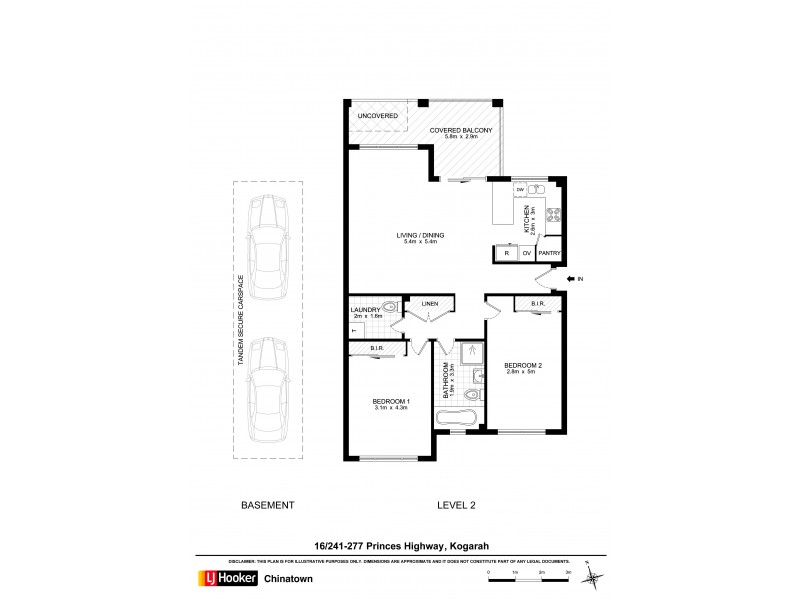 16/227-241 Princes Hwy, Kogarah NSW 2217 Floorplan