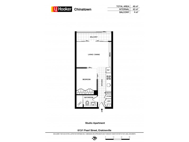 1 Pearl St, Erskineville NSW 2043 Floorplan