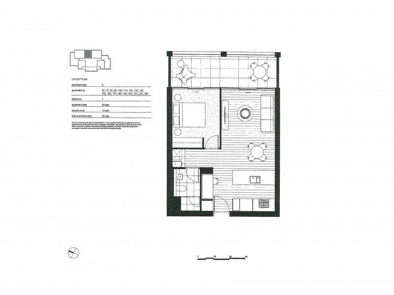 St Leon, 1074/1 Steam Mill Lane, Haymarket NSW 2000 Floorplan