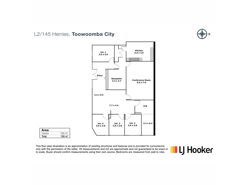Suite 2B (Level 2)/580 Ruthven Street (James Cook Centre), Toowoomba City QLD 4350 Floorplan