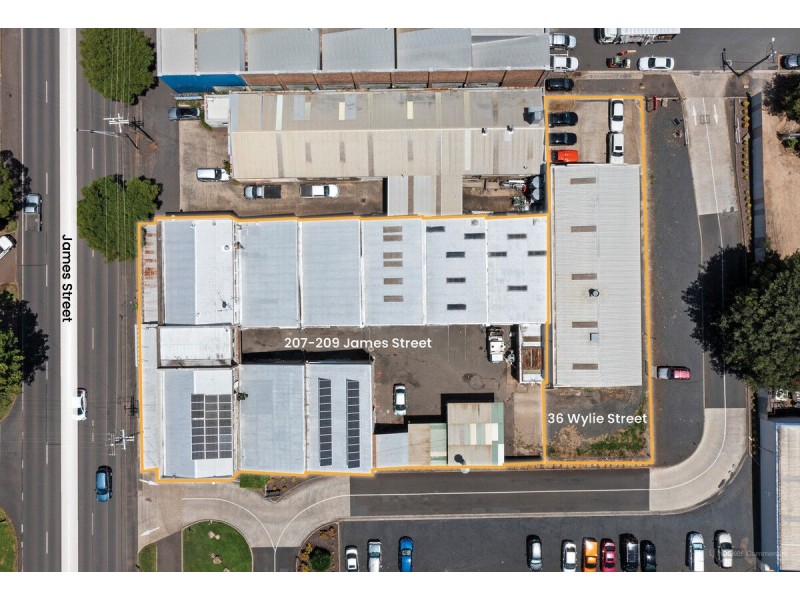 207-209 James Street & 36 Wylie Street, Toowoomba City QLD 4350