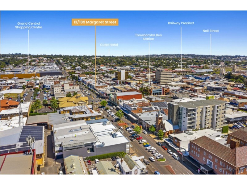 13/189 Margaret Street, Toowoomba City QLD 4350