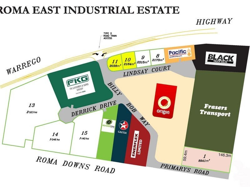 Lots 10 & Roma East Industrial Estate, Roma QLD 4455