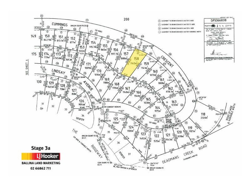 Lot 158 Cummings Crescent, Ballina NSW 2478