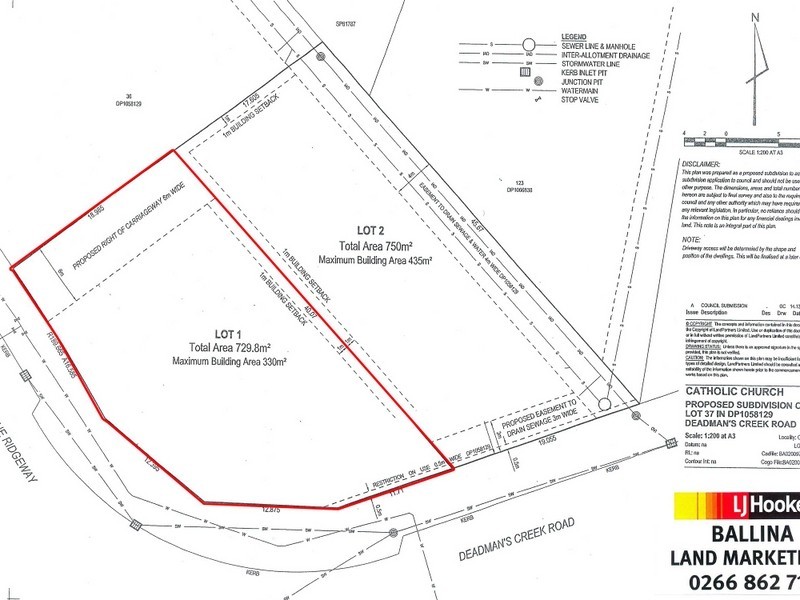 Lot 1 The Ridgeway Ballina Heights Estate, Ballina NSW 2478
