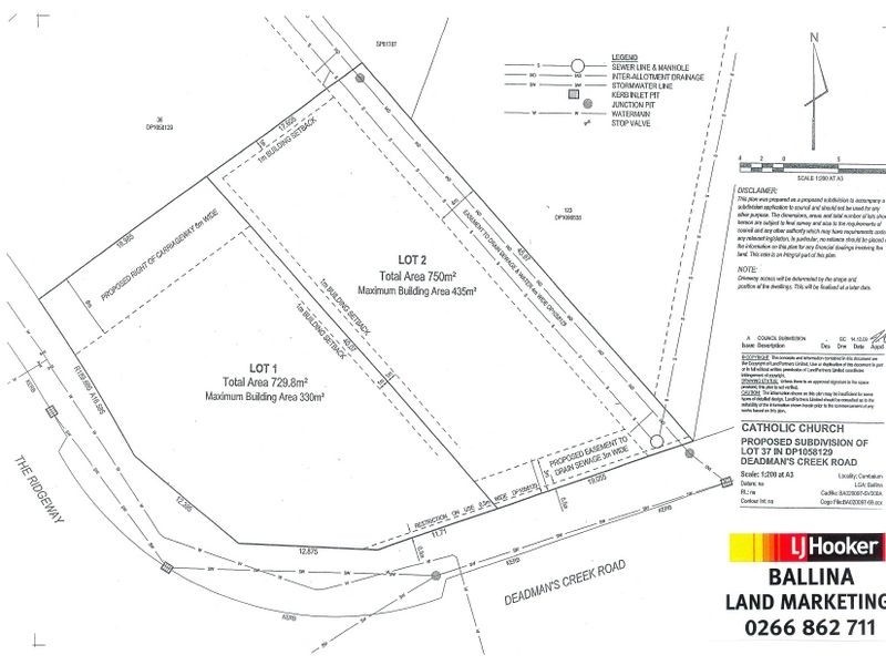 Lot 1 The Ridgeway Ballina Heights Estate, Ballina NSW 2478