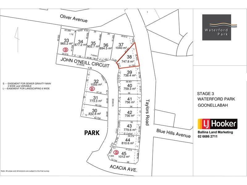 Waterford Park Estate (Stage 4), Goonellabah NSW 2480