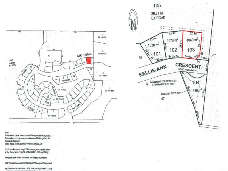 Lot 103 Kellie-Ann Crescent, Lennox Head NSW 2478