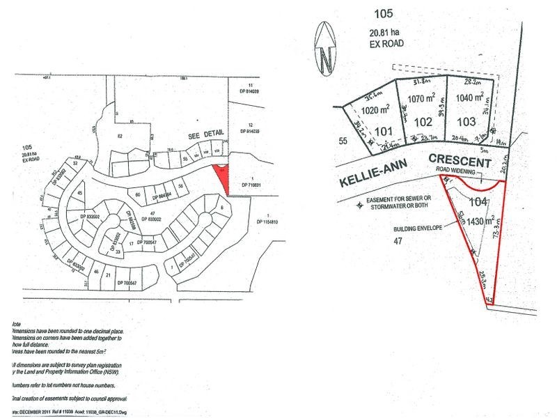Lot 104 Kellie-Ann Crescent, Lennox Head NSW 2478