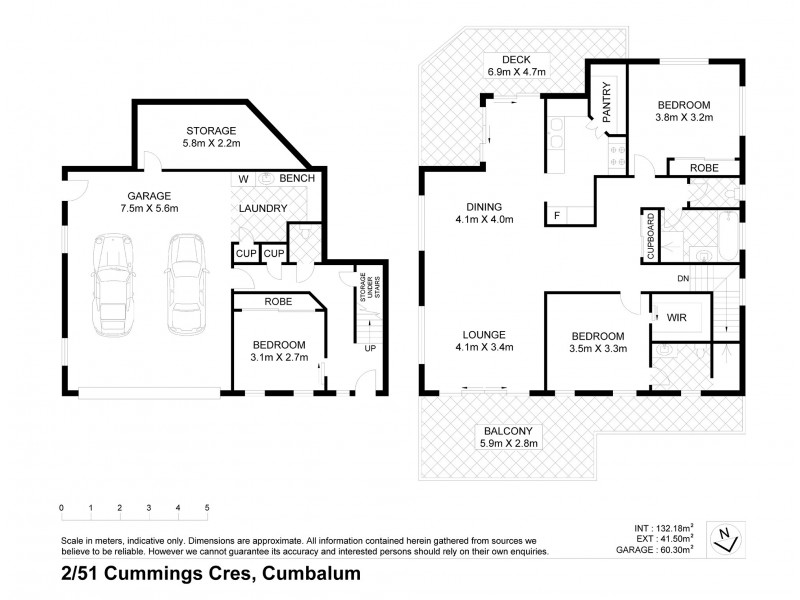 2/51 Cummings Crescent, Ballina NSW 2478 Floorplan