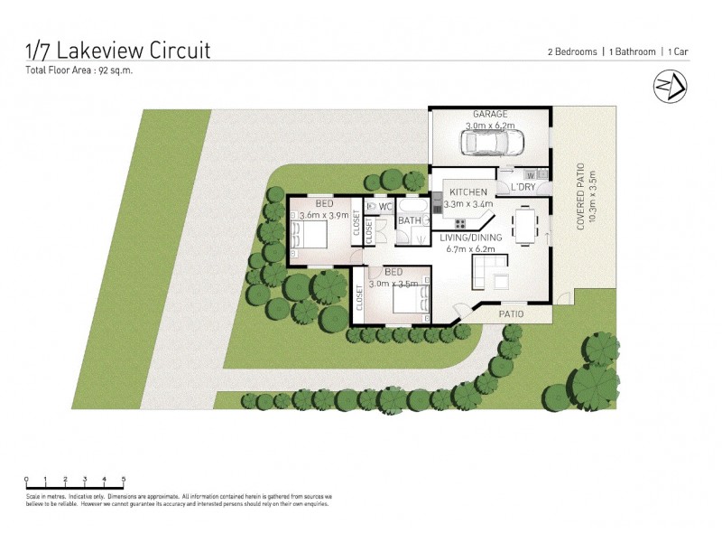 1/7 Lakeview Circuit, East Ballina NSW 2478 Floorplan
