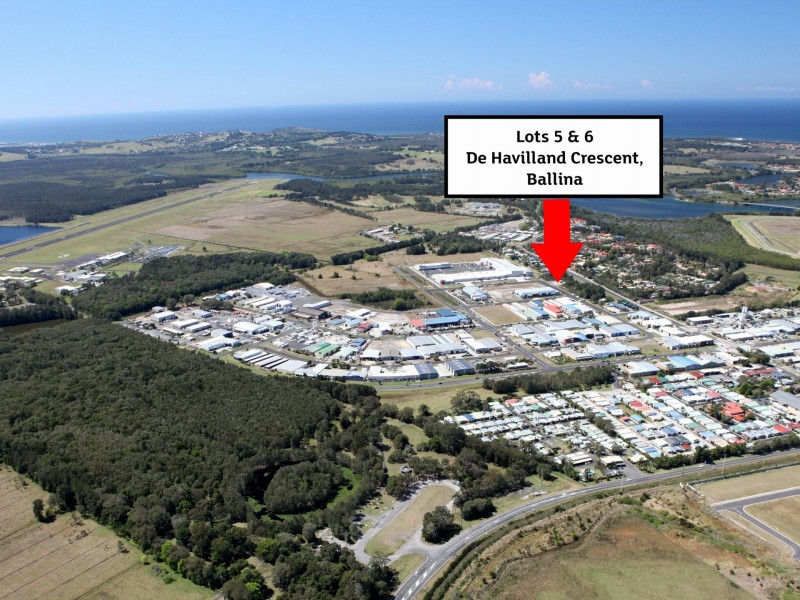Lots 5 & 6 De Havilland Crescent, Ballina NSW 2478
