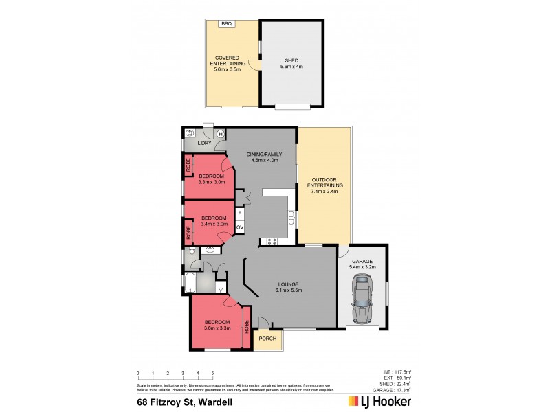 68 Fitzroy Street, Wardell NSW 2477 Floorplan