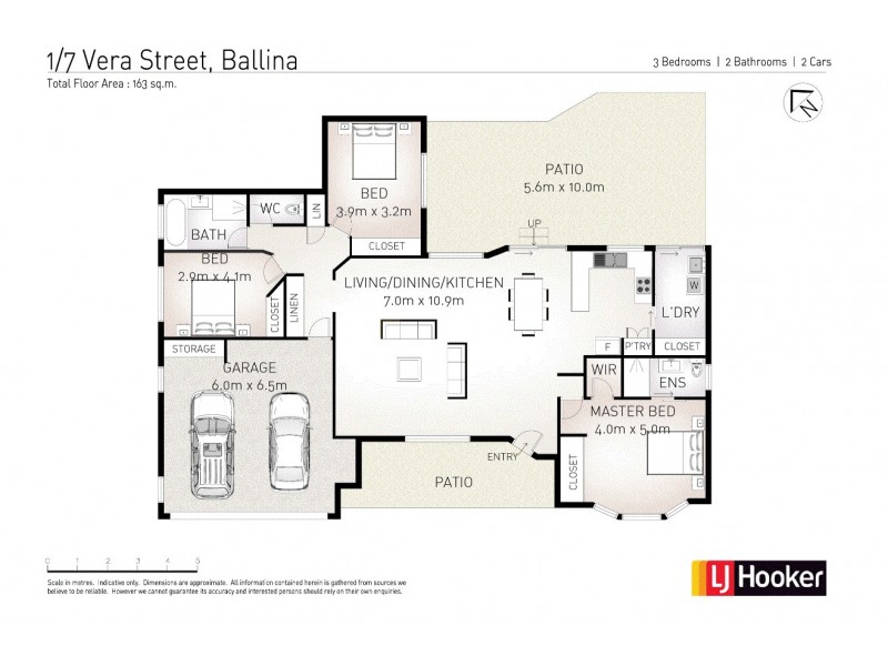 1/7 Vera Street, Ballina NSW 2478 Floorplan
