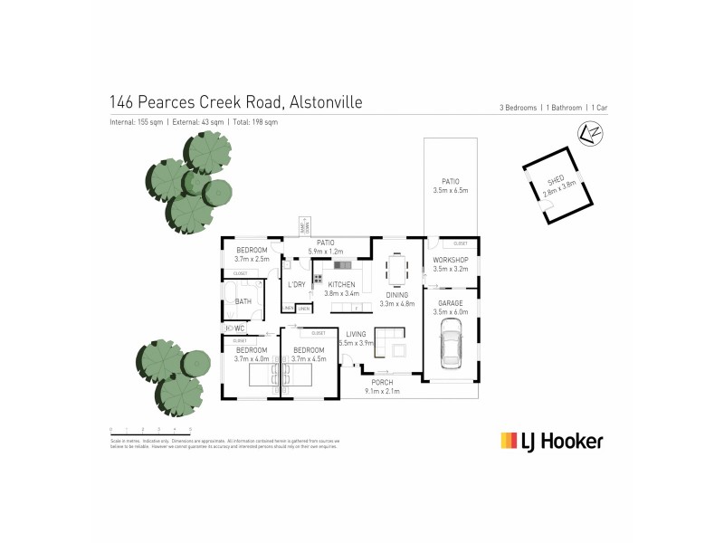 146 Pearces Creek Road, Alstonville NSW 2477 Floorplan