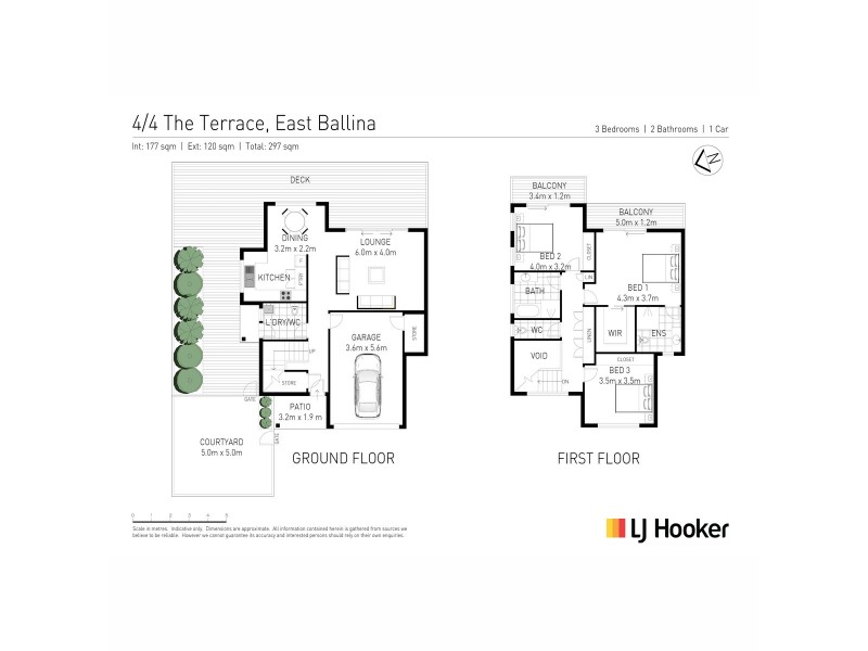4/4 The Terrace, East Ballina NSW 2478 Floorplan
