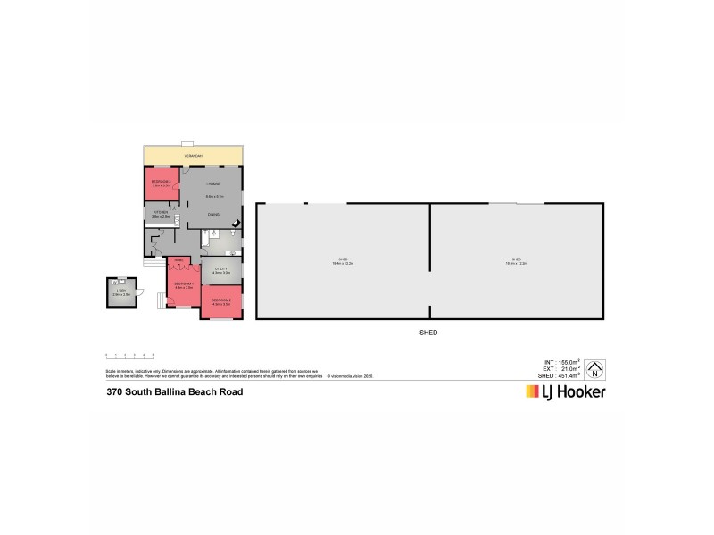 370 South Ballina Beach Road, South Ballina NSW 2478 Floorplan