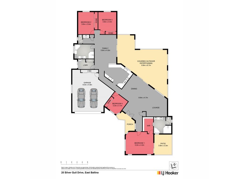 20 Silver Gull Drive, East Ballina NSW 2478 Floorplan