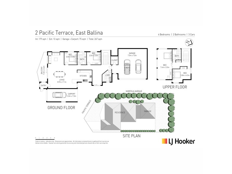 2 Pacific Terrace, East Ballina NSW 2478 Floorplan
