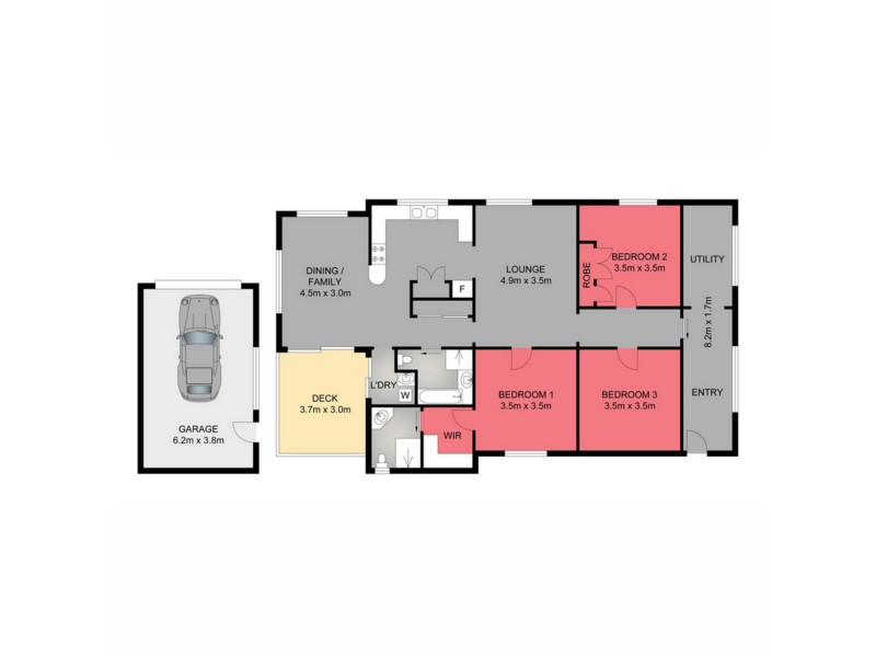 23 Grant Street, Ballina NSW 2478 Floorplan