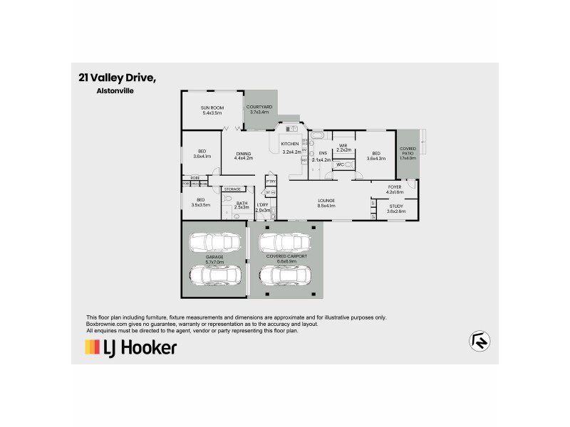 21 Valley Drive, Alstonville NSW 2477 Floorplan
