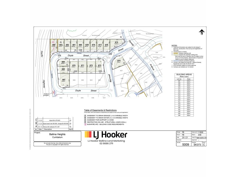 Stage 18a Ballina Heights Estate, Cumbalum NSW 2478 Floorplan